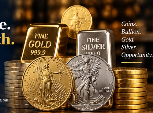 Gold and silver bullion